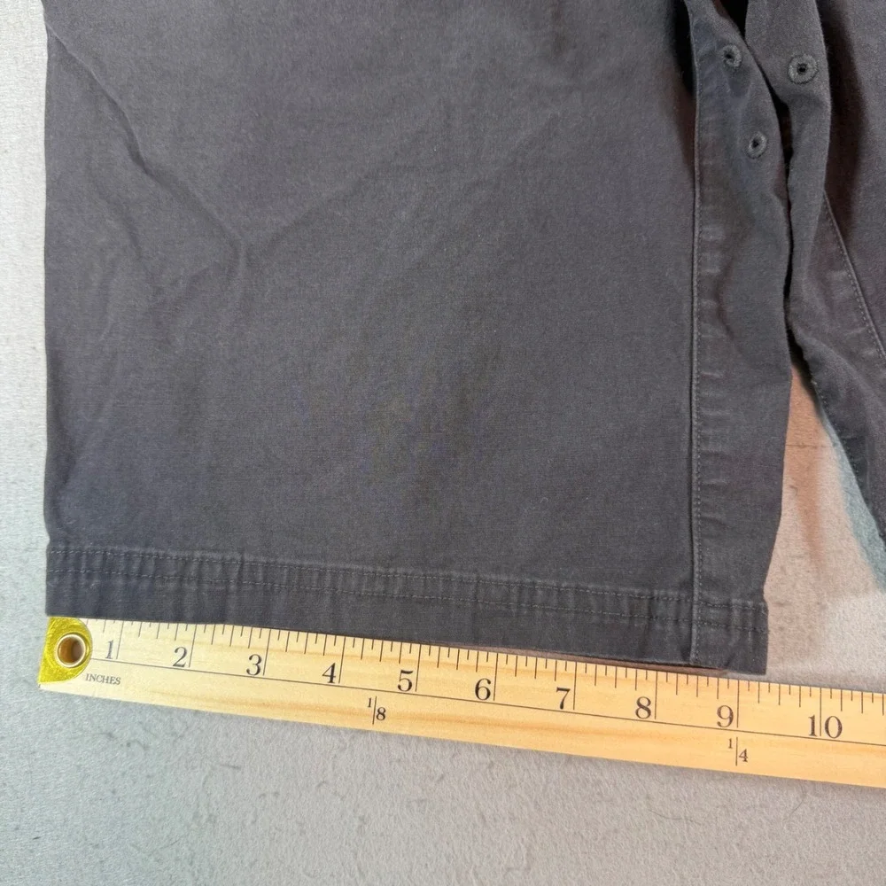 prAna Zion Hiking Cargo Shorts Mens 32 Gray Outdoor Stretch Utility